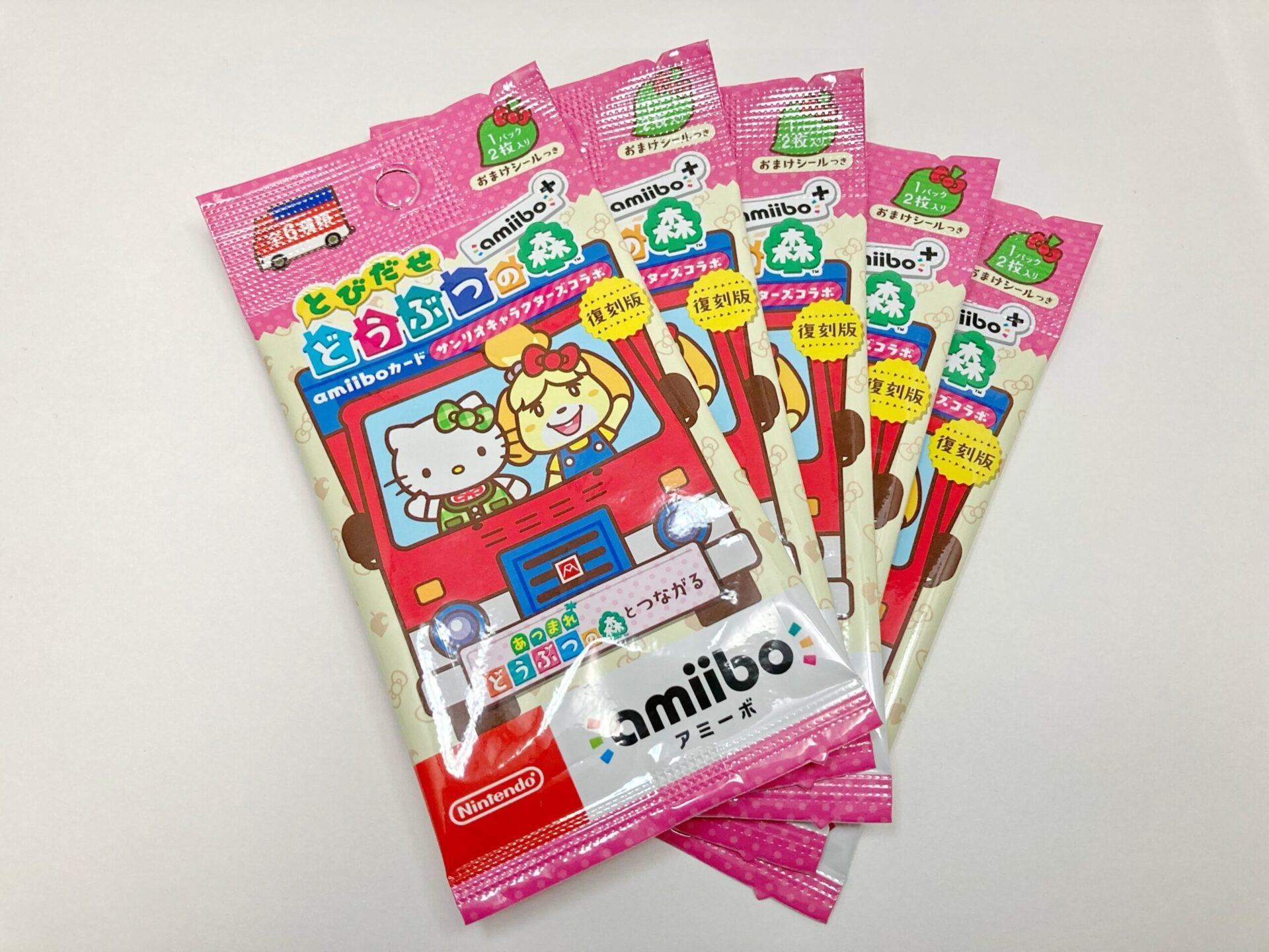 【あつ森】amiibo +サンリオキャラクターズコラボ5パック開封｜カードコンプできる？ | yuminote